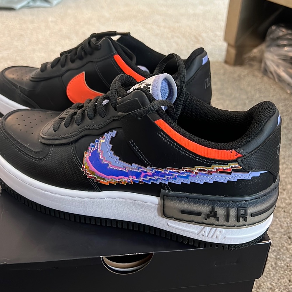 Air Force 1 shadow black size 9